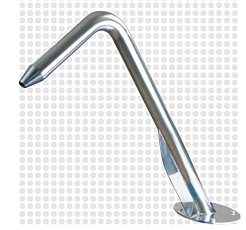 Водяная пушка Fidji полированная, круглое сопло