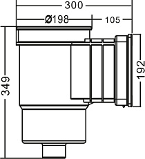 1-Скиммер (плитка) EM0010-RС