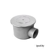 Донный слив антивихревой D=180 мм, АТ int 2", плитка