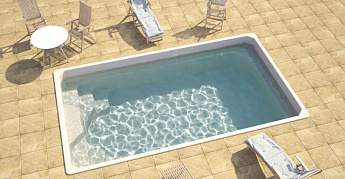 0-Композитный бассейн Престиж Ecoline 5,00х2,8х1,5