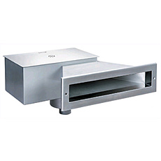 Плоский скиммер AllFit, 500 мм, нерж. сталь