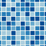 Пленка ПВХ (лайнер), NGD mosaic aqua, (ширина 2,00м)