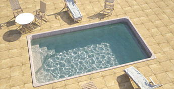 1-Композитный бассейн Престиж Ecoline 5,00х2,8х1,5