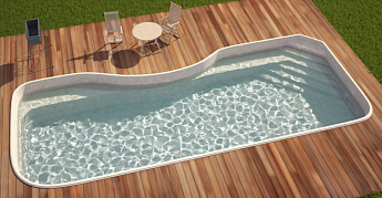 7-Композитный бассейн Гранд 9,0х3,6х1,8