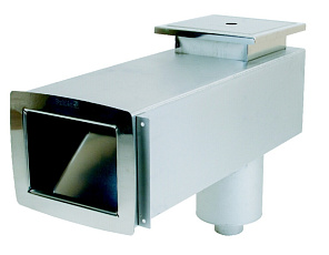 Скиммер с удлиненной горл. Pahlen нерж. (пленка) + подпитка