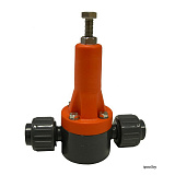 Перепускной (редукц.) клапан до 250л/ч PVC-EPDM/PTFE,3/8"Gf