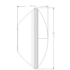 0-Лампа светодиодная AquaViva GAS PAR56-360 LED SMD White