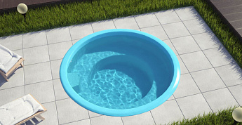 14-Композитный бассейн Венеция 1,8х1,8х0,52