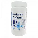 Хлорные таблетки 10 в 1 Diaclor PS 10 EFECTOS ATC 200 г 1 кг