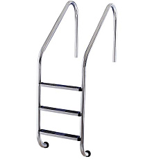 Лестница OVERFLOW 3 ст (AISI-304), для ш.б.