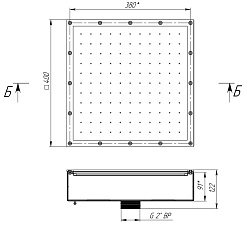 0-Гейзер 400х400, АС пленка (AISI 316L)