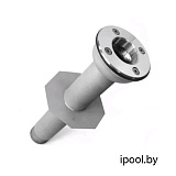 Форсунка подсоединения пневмокнопки,waterway L=300мм,АТ int 1 1/4"-ext 1 1/2",пленка