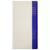 Противоскользящая плитка без покрытия с закруглением по длине 244х119 мм (кобальт)