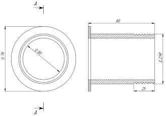0-Вставка для теплообменника 2" (AISI 316L), АС