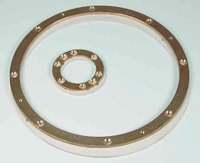 Комплект из двух фланцев для аэромассажа (лайнер) H.L.