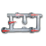 Обвязка фильтра Emaux NBV40-5(подсоед.110мм),фильтров К1400-К1600