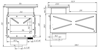 0-Скиммер с удлинённым раструбом (AISI 316L), АС