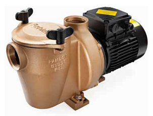 Насос бронзовый с префильтром 0.75kw (21 м3/ч, 380В)