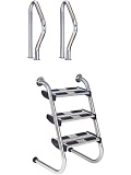 Лестница Two Pieces Easy Access(без поручней)3ст(AISI-316),для ш.б. Лестница Two Pieces Easy Access(без поручней)3ст(AISI-316),для ш.б.
