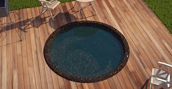 8-Композитный бассейн Венеция 1,8х1,8х0,52