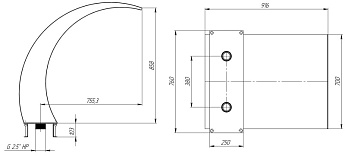 1-Водопад "Рондо 700" Змеиная кожа, АС