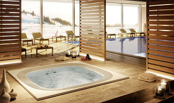 3-Jacuzzi СПА бассейн 250x250x98 см Enjoy Base