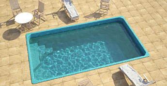 3-Композитный бассейн Престиж Ecoline 5,00х2,8х1,5