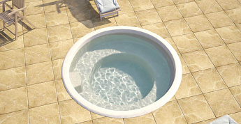 0-Композитный бассейн Венеция 1,8х1,8х0,52