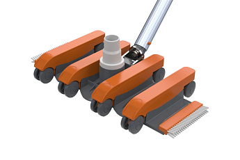 Щетка для пылесоса EmauxCE315 -8 ролик/с боковой ворс