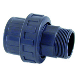 Разъемное соединение нПВХ 20 х 1/2 " ext. Разъемное соединение нПВХ 20 х 1/2 " ext.