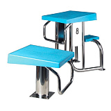 Стартовая тумба с полированной поверхностью 400 мм