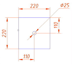 0-Крышка скиммера 15л, АТ пленка