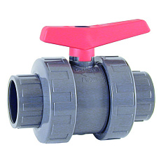 Кран шаровый нПВХ 32 мм