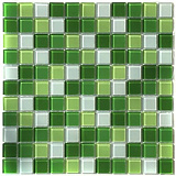 Мозаика стеклянная Aquaviva Сristall Green Light DCM173 Мозаика стеклянная Aquaviva Сristall Green Light DCM173
