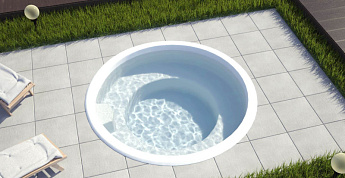 10-Композитный бассейн Венеция 1,8х1,8х0,52