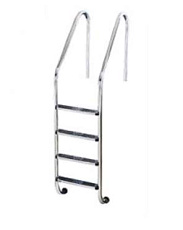 Лестница OVERFLOW 4 ст (AISI-304), для ш.б.