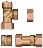 Соединительный набор для плоского солнечн. коллект. MFK 001(3/4’’)