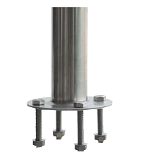 Лестничный фланец, нерж. AISI-304 Emaux компл.2шт.