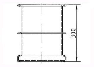 0-Удлинение горловины скиммера AllFit на 300 мм