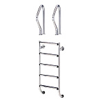 Лестница ESC-PT Two-Pieces(из 2-х элементов)5 ст(AISI-304),для у.б.