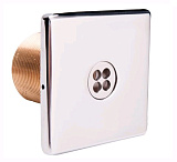 Подающая форсунка AllFit, стеновая, 103x103 мм, 40 мм, НР 2"